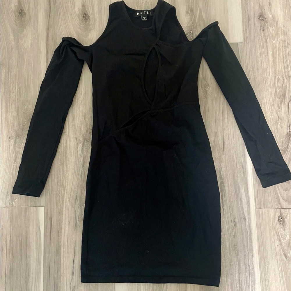 Black Cutout Dress